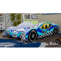 Otroška postelja Auto Zenith Blue